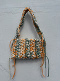 The Mini Acacia Bag in Peach, Cream & Sage