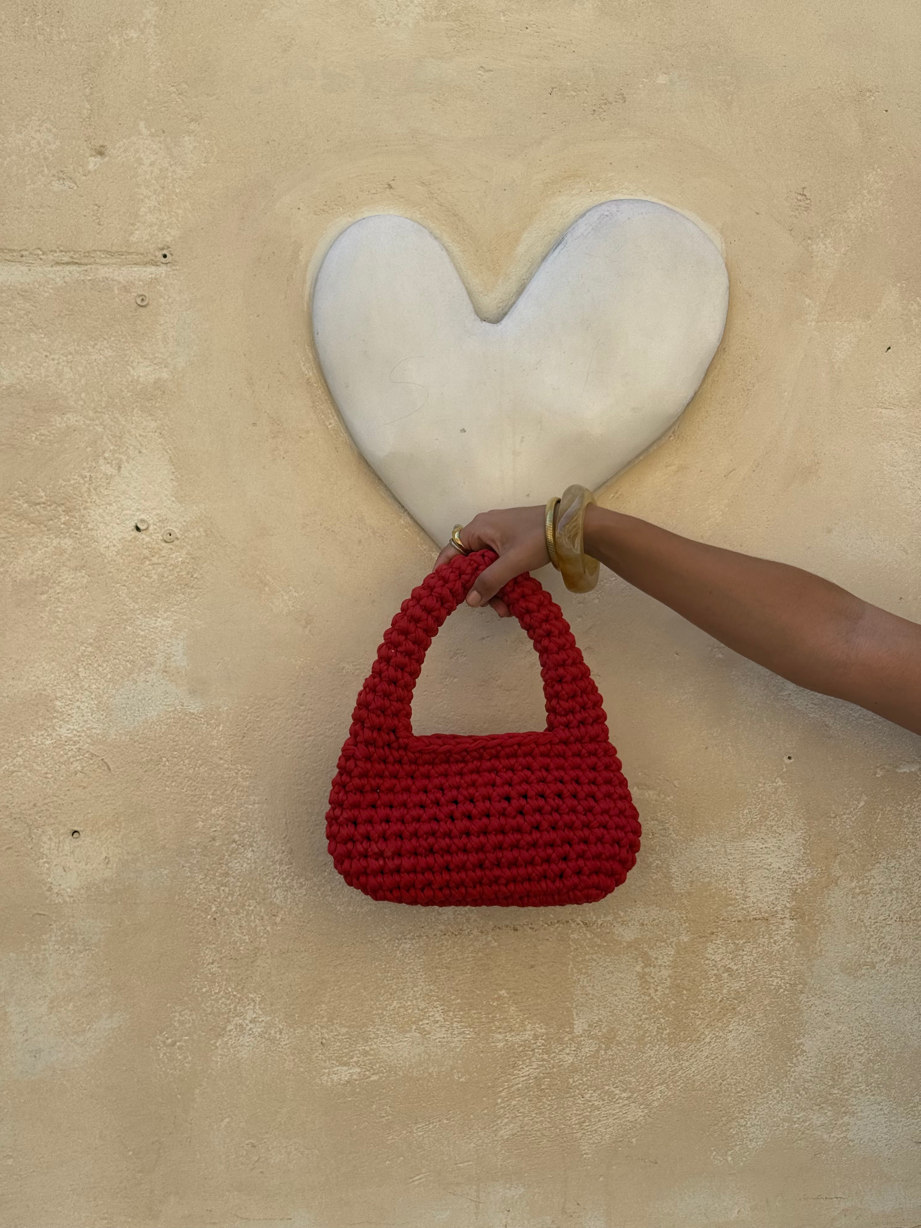 The Muse Bag in Red