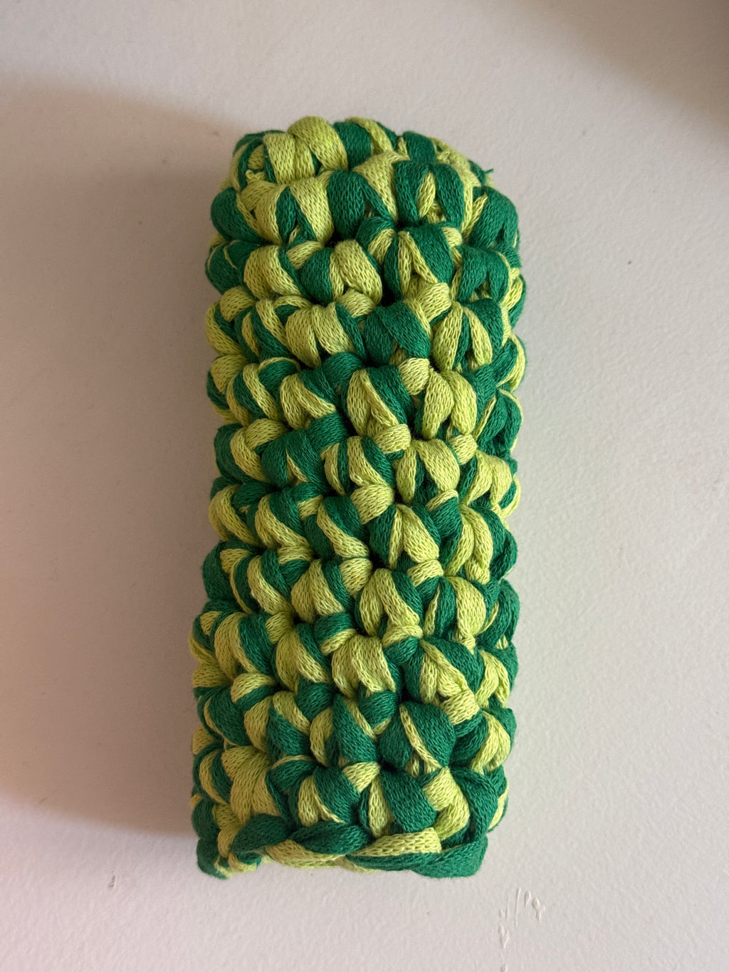 The Sunglass Case in Lime & Green