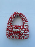 The Roxy Bag in Red & Cream
