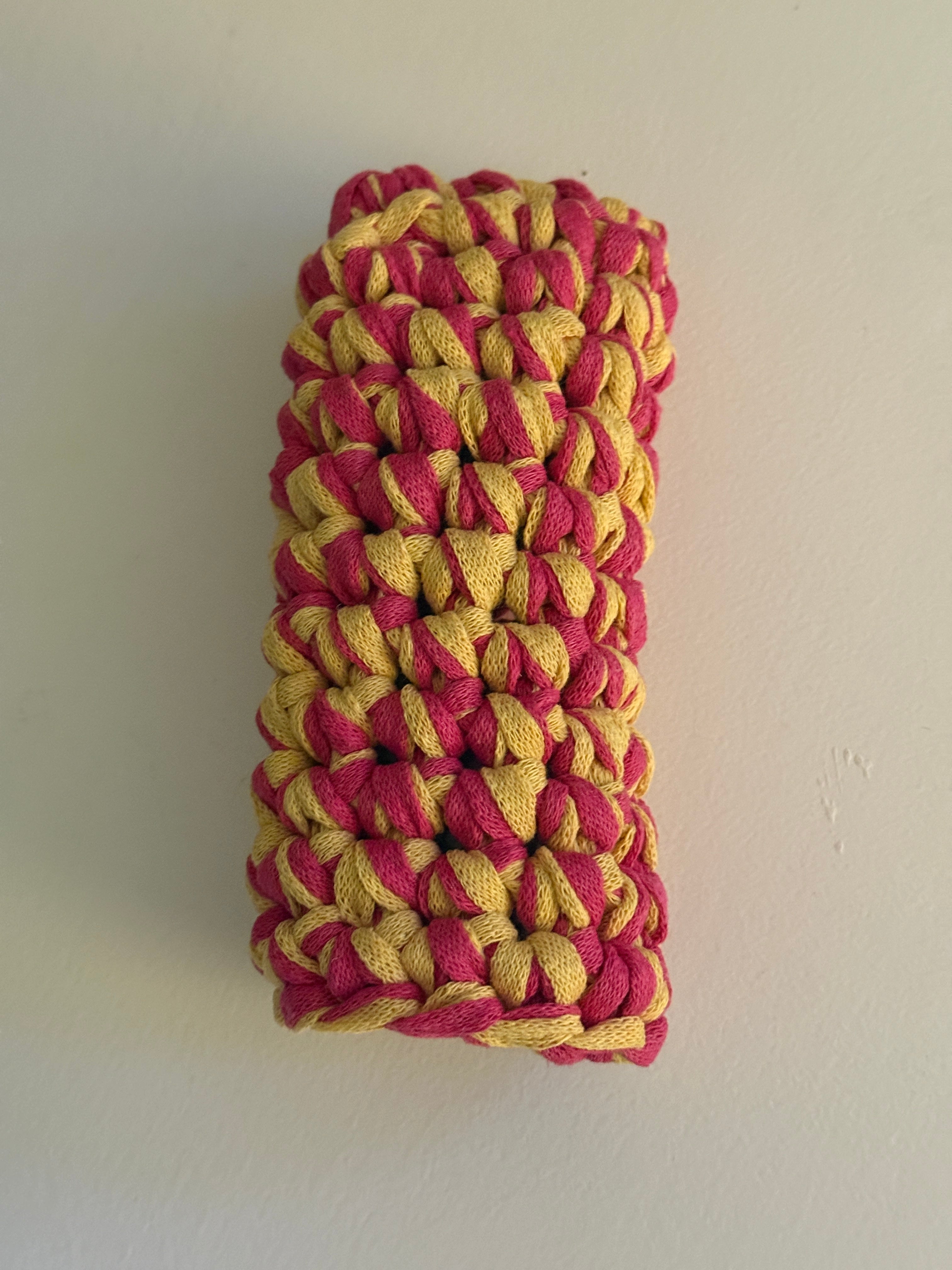 The Sunglass Case in Yellow & Pink