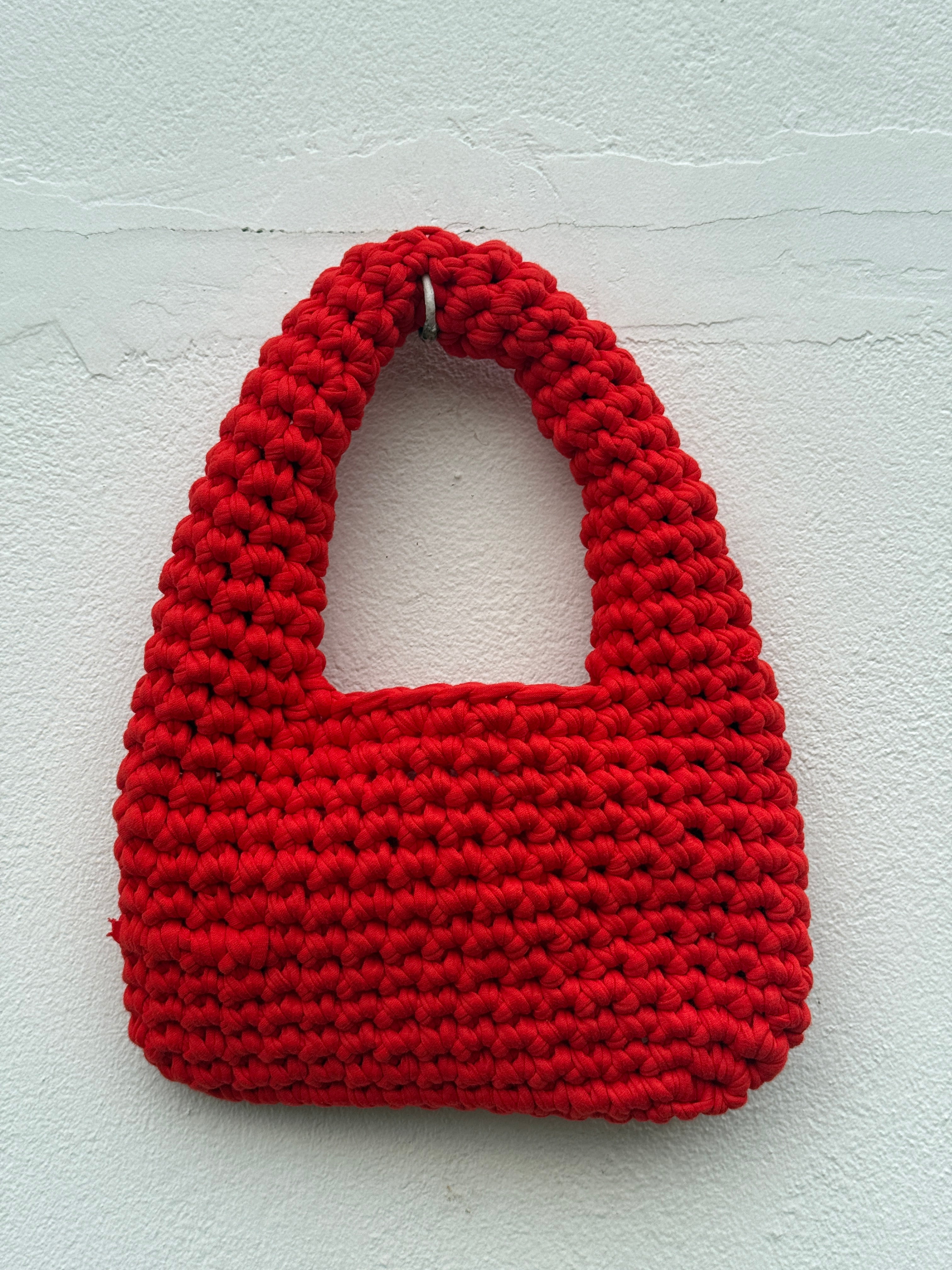 The Muse Bag in Tomato Red