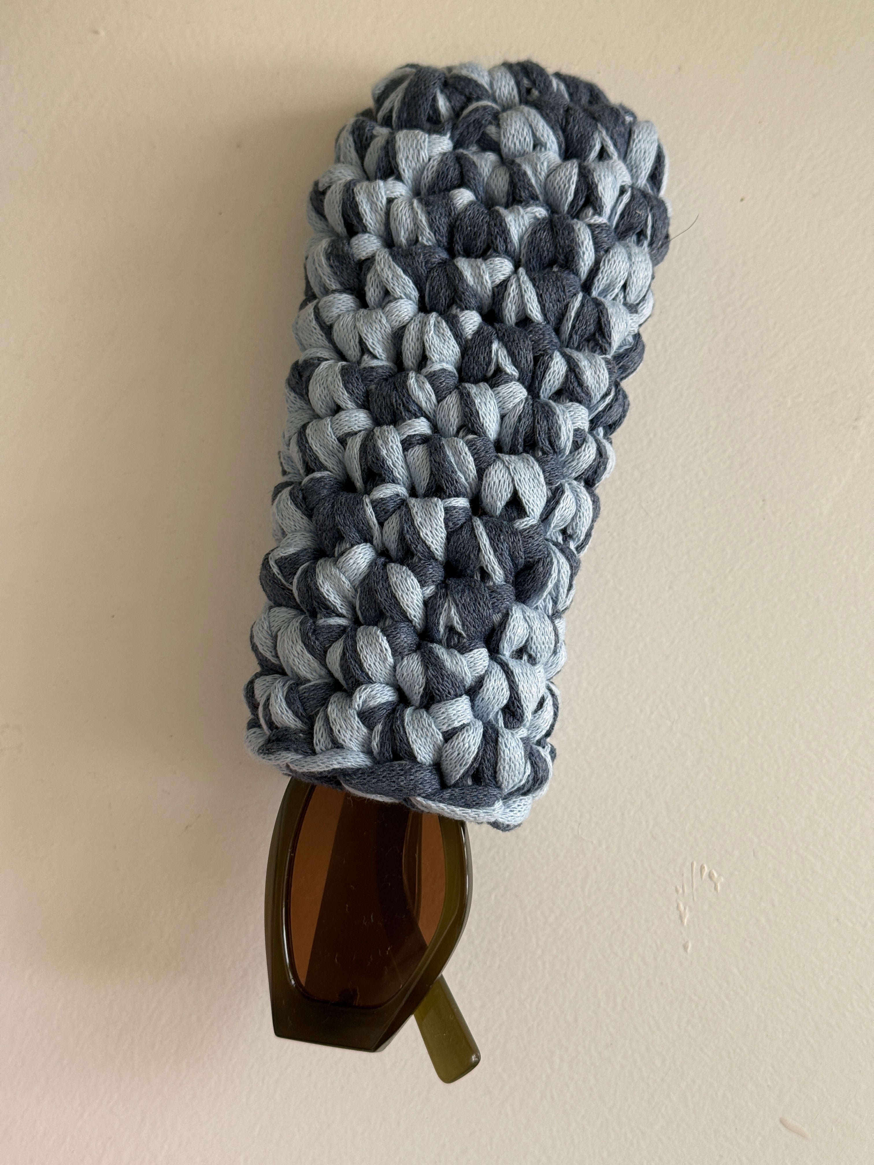 The Sunglass Case in Blue