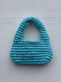 The Muse Bag in Aqua Blue