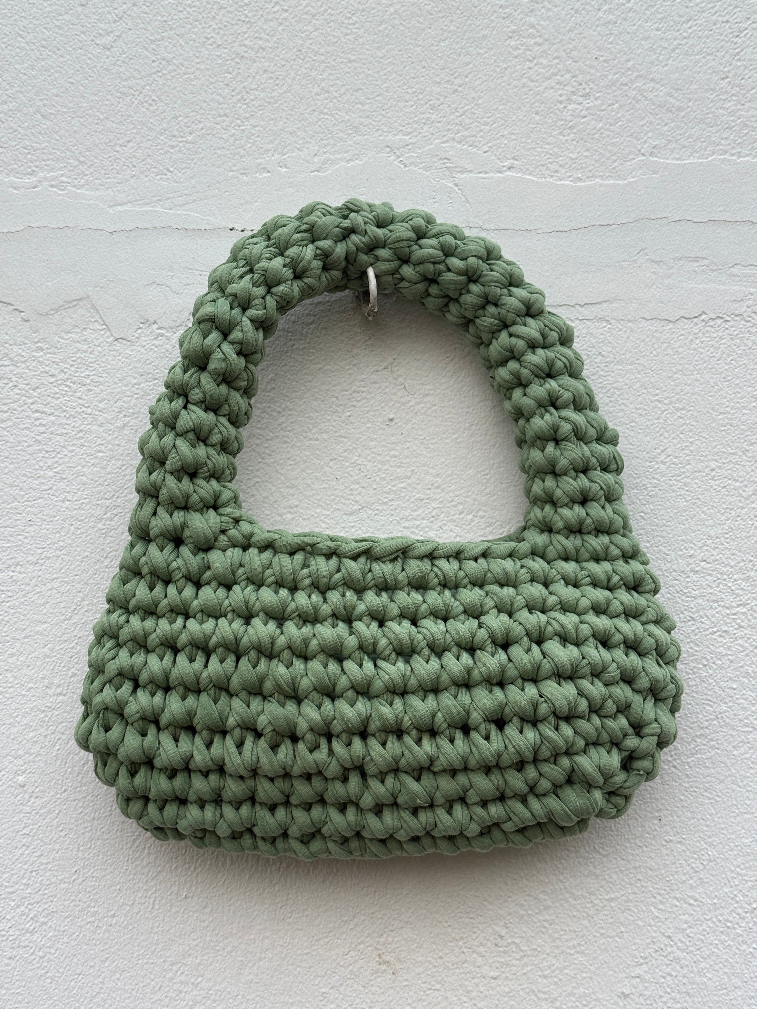 The Muse Bag in Dark Sage Green